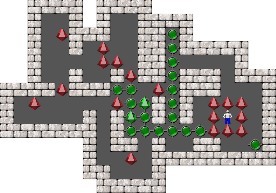 Сокобан Monry and Panda Arranged уровень 60